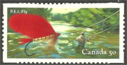 Canada Mouche Fishing Fly Pour Saumon / For Salmon MNH ** Neuf SC (C20-88da) - Ongebruikt