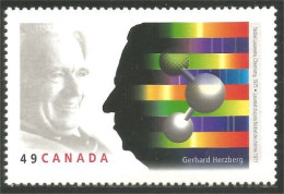 Canada Gerhard Herzberg Prix Nobel Prize Chimie Chemistry MNH ** Neuf SC (C20-61a) - Nuovi