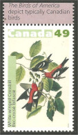 Canada Oiseaux Audubon Birds White-winged Crossbill English MNH ** Neuf SC (C20-37e) - Nuovi