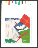 Canada Christmas Noel 2003 Patins Glace Ice Skates Block Couleurs MNH ** Neuf SC (C20-04hc) - Patinaje Artístico