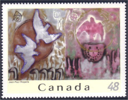 Canada Tableau Riopelle Painting MNH ** Neuf SC (C20-02ea) - Unused Stamps