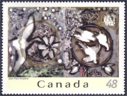 Canada Tableau Riopelle Painting MNH ** Neuf SC (C20-02ca) - Nuovi