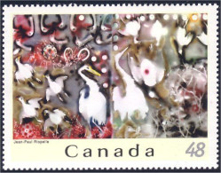 Canada Tableau Riopelle Painting MNH ** Neuf SC (C20-02bb) - Otros & Sin Clasificación