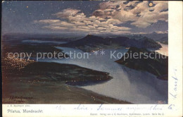 11737184 Pilatus Mondnacht Mit Vierwaldstaettersee Pilatus - Andere & Zonder Classificatie