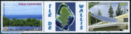 Wallis & Futuna 2010 Renewable Energy 2v+tab [:T:], Mint NH, Nature - Science - Environment - Energy - Milieubescherming & Klimaat