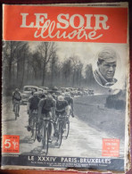 Le Soir Illustré N° 825 Cyclisme XXXIVè Paris-Bruxelles , Vainqueur Louis Poels - Jean Cocteau - E. Verhaeren - 1900 - 1949