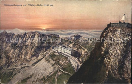 11737134 Pilatus Kulm Bei Sonnenuntergang Pilatus  - Autres & Non Classés