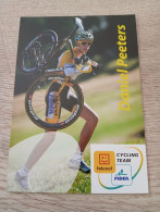 Cyclisme Cycling Ciclismo Ciclista Wielrennen Radfahren PEETERS DANIEL (Telenet-Fidea Cyclocross Team Seizoen 2012/13) - Cyclisme