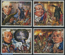 Guinea, Republic 1989 French Revolution 4v, Mint NH, History - History - Andere & Zonder Classificatie