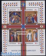 Lithuania 2000 2000 Years Christdom S/s, Mint NH, Religion - Religion - Lithuania