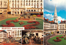 NANTES   Quatre Vues De La Place Royale  19  (scan Recto Verso)MG2865 - Nantes
