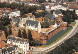 NANTES   Le Château Et Ses Environs Vu Du Ciel  8 (scan Recto Verso)MG2866 - Nantes