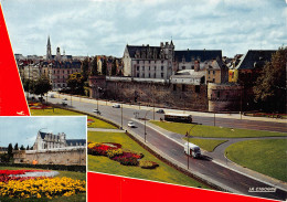 NANTES  Nouvelle Esplanade De La Duchesse Anne Devant Le Château Des Ducs   14  (scan Recto Verso)MG2866 - Nantes