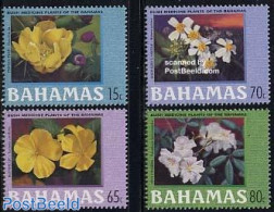 Bahamas 2000 Medical Flowers 4v, Mint NH, Health - Nature - Health - Flowers & Plants - Andere & Zonder Classificatie