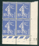 Lot 4008 France Coin Daté N°279 Semeuse (**) - 1930-1939