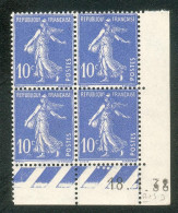 Lot 3987 France Coin Daté N°279 Semeuse (**) - 1930-1939
