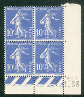 Lot 3975 France Coin Daté N°279 Semeuse (**) - 1930-1939