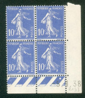 Lot 3972 France Coin Daté N°279 Semeuse (**) - 1930-1939