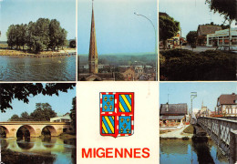 MIGENNES La Baignade Sur L'yonne  Multivues   4 (scan Recto Verso)MG2868 - Migennes