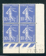 Lot 3928 France Coin Daté N°279 Semeuse (**) - 1930-1939