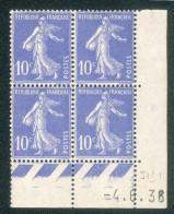 Lot 3908 France Coin Daté N°279 Semeuse (**) - 1930-1939