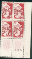 Lot 1049 France Coin Daté N° 974 Du 30/11/1954 (**) - 1950-1959