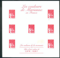 Lot 398 France épreuve Les Couleurs De Marianne - Pseudo-officiële  Postwaardestukken