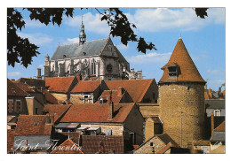 SAINT FLORENTIN La Tour Brunehaut Et L'église Vues Du Prieuré    29  (scan Recto Verso)MG2868 - Saint Florentin