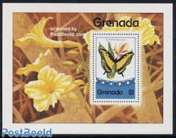 Grenada 1975 Butterflies S/s, Mint NH, Nature - Butterflies - Andere & Zonder Classificatie