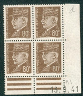 Lot A142 France Coin Daté N°512 Pétain (**) - 1940-1949