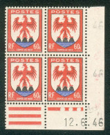 Lot 9694 France Coin Daté N°758 Blason (**) - 1940-1949