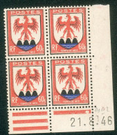 Lot 9705 France Coin Daté N°758 Blason (**) - 1940-1949