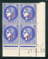 Lot 9395 France Coin Daté N°487 Cérès (**) - 1930-1939