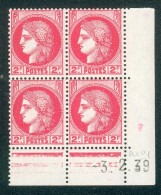 Lot 9332 France Coin Daté N°373 Cérès (**) - 1930-1939