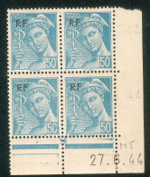 Lot 6356 France Coin Daté Mercure N°660 (**) - 1940-1949