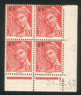 Lot 6320 France Coin Daté Mercure N°658 (**) - 1940-1949