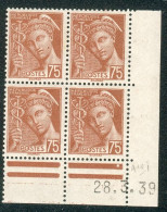 Lot 6108 France Coin Daté Mercure N°416A (**) - 1940-1949