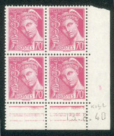 Lot 6032 France Coin Daté Mercure N°416 (**) - 1940-1949