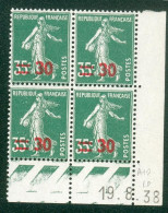 Lot C454 France Coin Daté Semeuses N°476(**) - 1940-1949