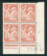 Lot A995 France Coin Daté Iris N°652 (**) - 1940-1949