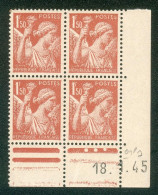 Lot A986 France Coin Daté Iris N°652 (**) - 1940-1949
