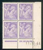 Lot A955 France Coin Daté Iris N°651 (**) - 1940-1949