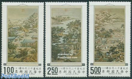 Taiwan 1970 Months 3v, Mint NH, Art - Paintings - Andere & Zonder Classificatie