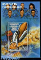 Guinea, Republic 1986 Challenger Accident S/s, Mint NH, History - Transport - Space Exploration - Disasters - Andere & Zonder Classificatie