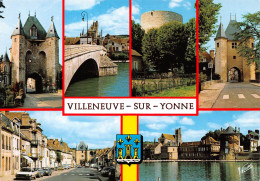 VILLENEUVE SUR YONNE Multivues 33 (scan Recto Verso)MG2869 - Villeneuve-sur-Yonne