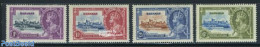 Bahamas 1935 Silver Jubilee 4v, Unused (hinged), History - Kings & Queens (Royalty) - Art - Castles & Fortifications - Royalties, Royals