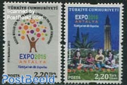 Türkiye 2013 Expo 2016 Antalya 2v, Mint NH, Various - World Expositions - Autres & Non Classés