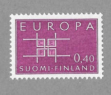 1963 Europa Cept 0,40 Mk Finland Finnland Finlande - Mint Never Hinged Postfrisch Neufs - Nuovi