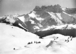 CHATEL  Panorama Sur Les Dents Du Midi  1  (scan Recto Verso)MG2872TER - Châtel