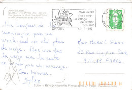 CHATEL  Vue Generale 4  (scan Recto Verso)MG2872TER - Châtel